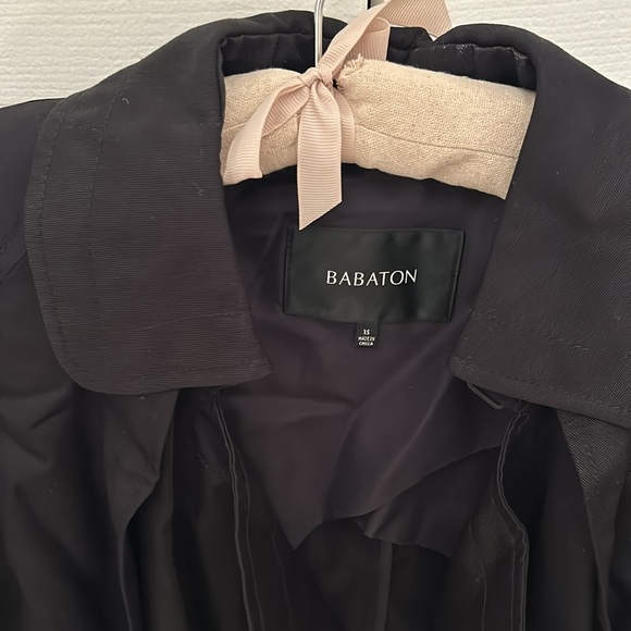 ⭐️ Aritzia black trench coat ⭐️ - Picture 2 of 4